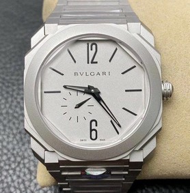 Octo Finissimo SS/SS Silver Grey BVF