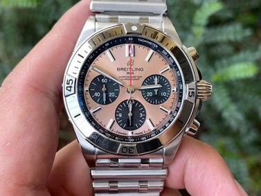Breitling Chronomat B01 Pink GF