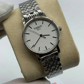 Tissot Classic White Dial Silver