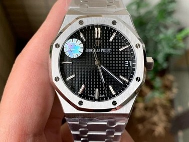Royal Oak 41mm 15500 Basel SS/SS Black ZF MY9015