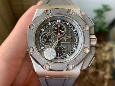 Royal Oak Offshore 44mm Titanium Michael Schumacher 1:1 JF Best Edition A3126 (Free XS Strap) V2 w/ Cyclops